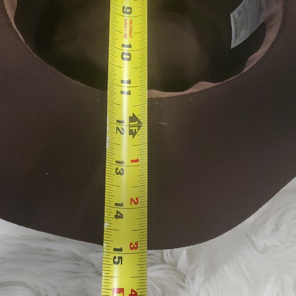 Disney Park  Brown and Cream Fedora Hat - Picture 6 of 10